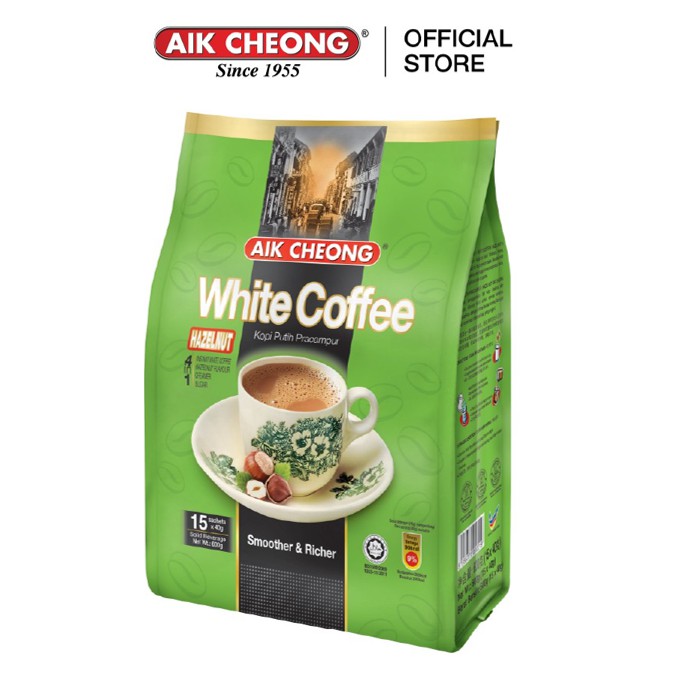 Cà Phê Trắng White Coffee AIK Hạt Dẻ Malaysia
