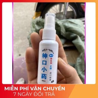 **Tinh dầu xịt dụ cá lọ 50ml