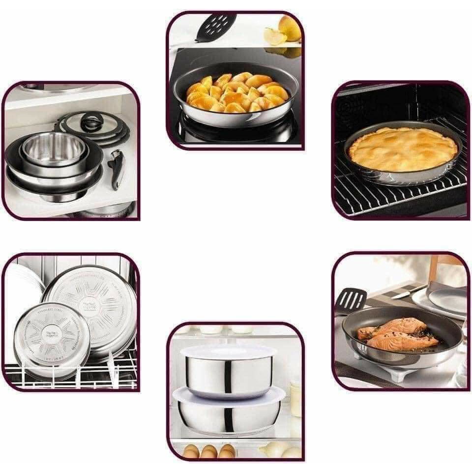 Set chảo Tefal tay rời Ingenio Preference 22 + 26cm