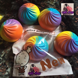 squishy bánh bao cầu vồng ( có bao bì)