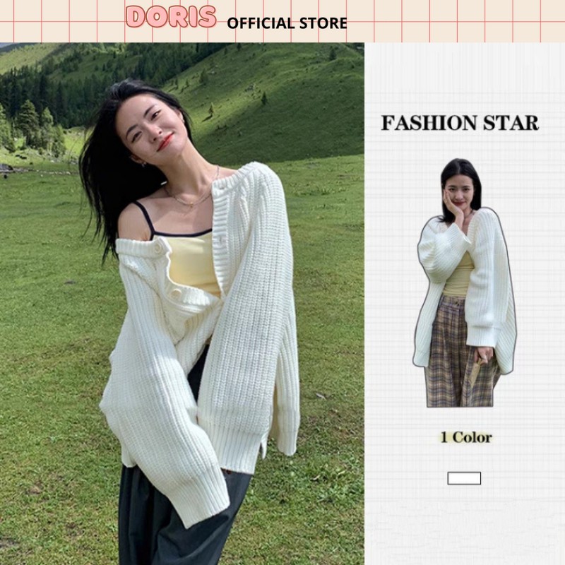 [ẢNH THẬT] Áo khoác cardigan len hàng cao cấp đẹp dày dặn style ullzang tiểu thư thanh lịch sang trọng