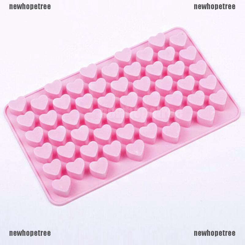 Khuôn Silicone Làm Bánh / Kem / Đá Hình Trái Tim