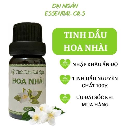 Tinh dầu hoa nhài thơm xông phòng thiên nhiên 10ml