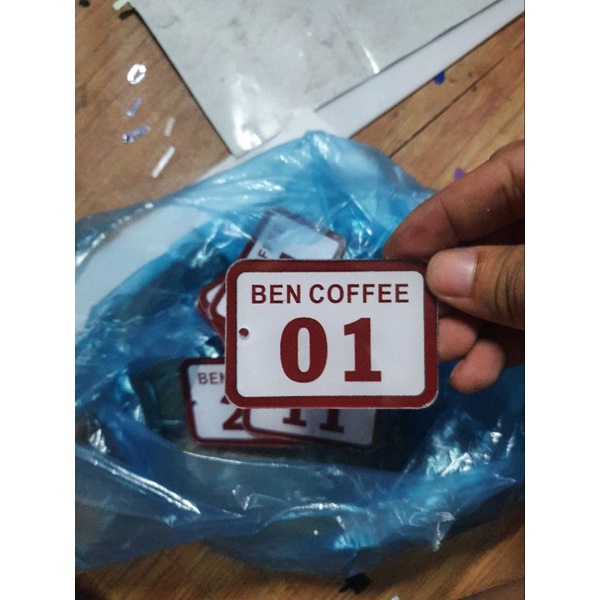 Thẻ giữ xe , vé giữ xe , bảng tên 0908312467