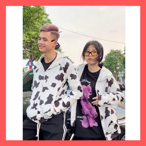 Áo trống nắng,áo khoác nắng hoodie bò sữa nam nữ trẻ trung năng động,vải co dãn thoáng khí. | BigBuy360 - bigbuy360.vn