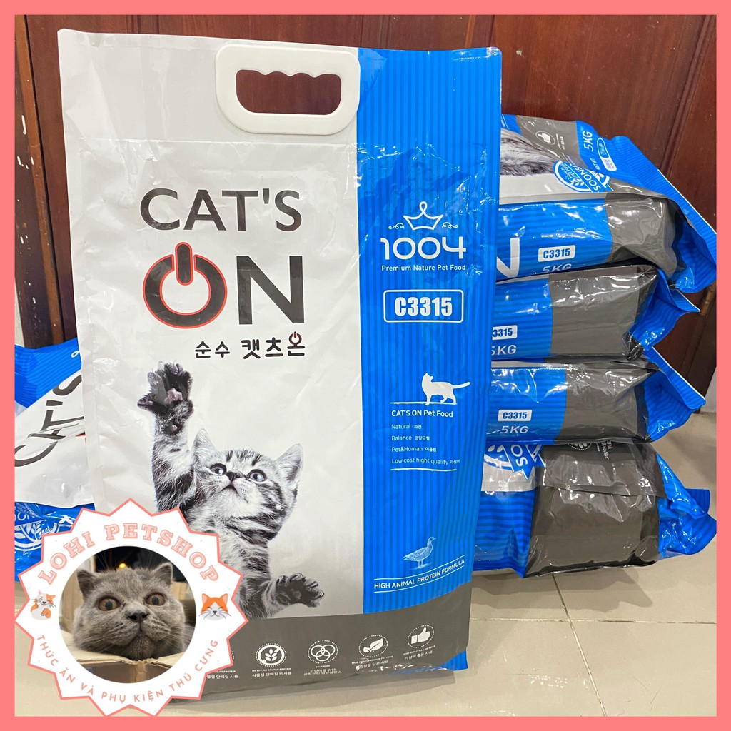 [Catson 5kg ] Hạt Cat's On 5kg - Thức ăn hạt cat's on cho mèo