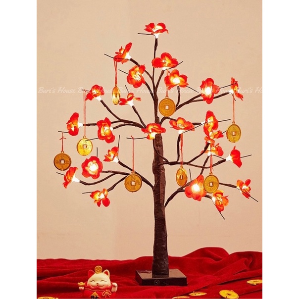 Cây đèn led tết 60cm🧧