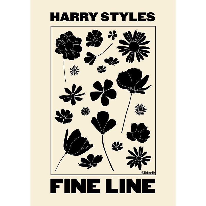 Wall Collage keo sẵng bóc dán tường trang trí decor phòng ngủ - theme Vintage Indie