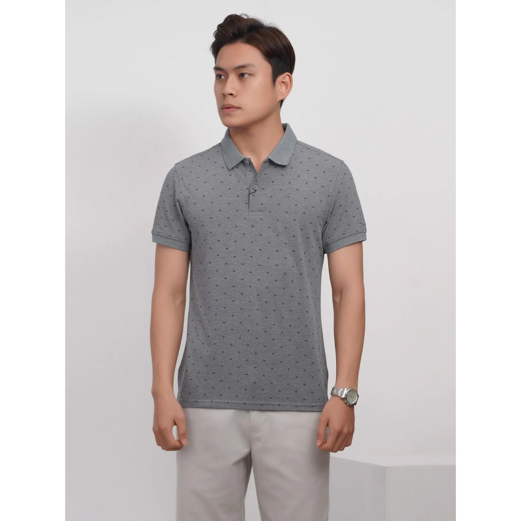 Áo polo nam Aristino APS038S8 tay áo bo viền khỏe khoắn | BigBuy360 - bigbuy360.vn