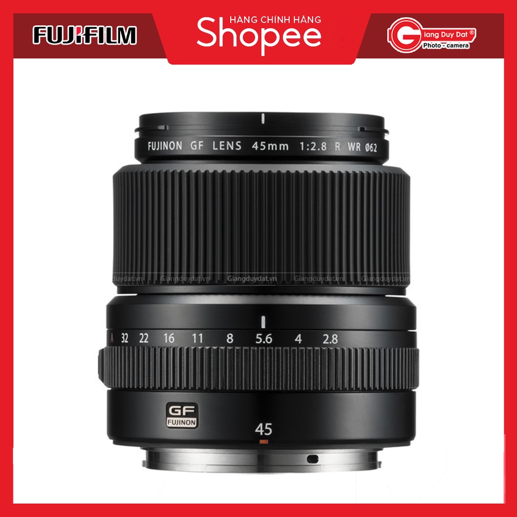 Ống Kính Fujifilm GF 45mm f/2.8 R WR Chính Hãng Fujifilm Việt Nam