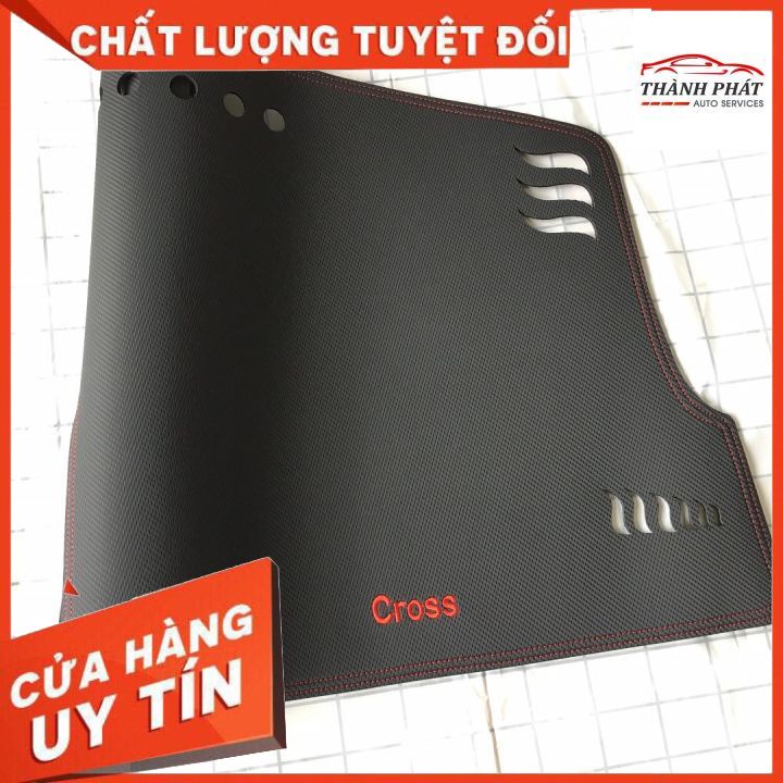 Thảm Taplo Da Carbon Toyota Corolla Cross 2020 2021 Loại 1 chuẩn theo xe ( BH 12 tháng )