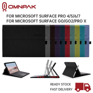 Bao da máy tính bảng Omnpak cho Microsoft Surface Pro 7+/7/6/5/4 Surface Go/Go2