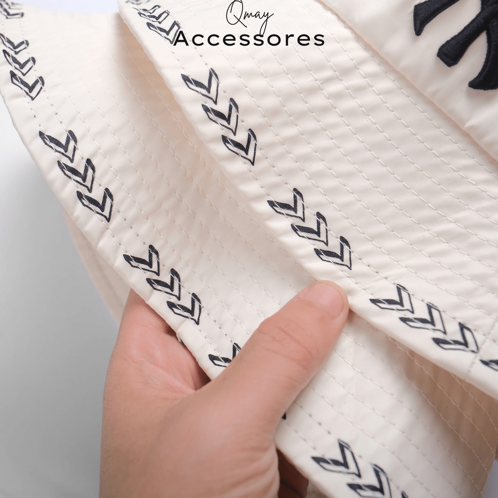 Nón Mũ Bucket NY LA MLB Hàng Hiệu HOT TREND  Xuất Khẩu Vải Poly Cotton Thoáng Mát