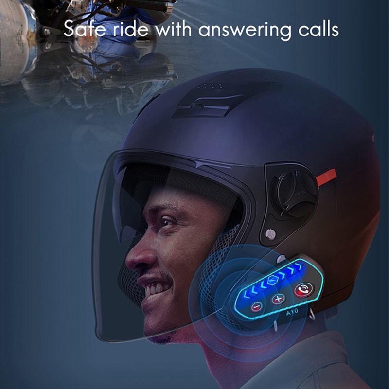 Bộ Đàm Liên Lạc Bluetooth A10 Cho Mũ Bảo Hiểm Xe Máy
