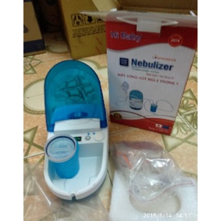 Máy xông + hút mũi họng HI BABY