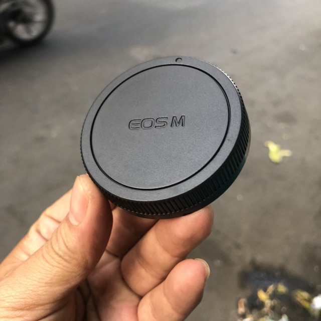 Bộ Cap (nắp) + Cap Đuôi Lens Máy Ảnh Canon Mirroless EOS-M