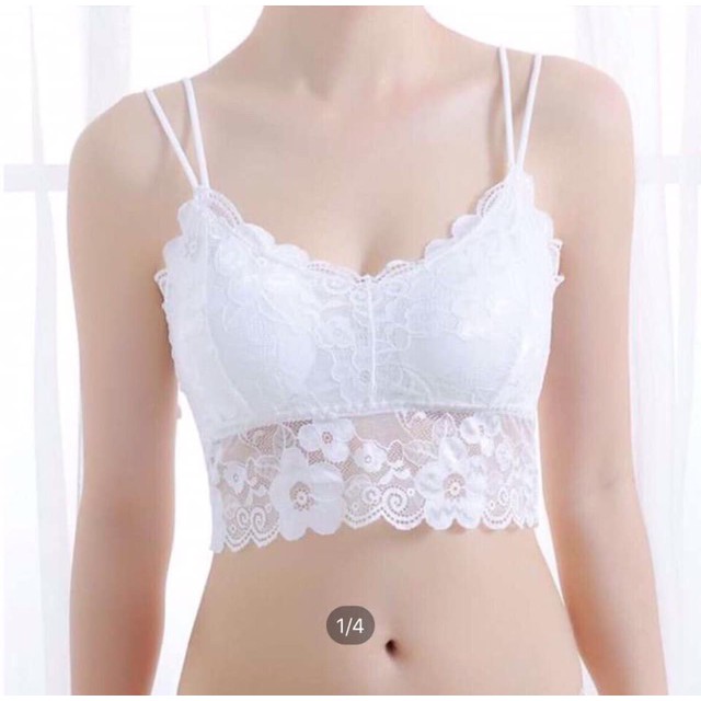 bralette ren hai dây mềm mỏng sexy, không gọng nâng ngực, áo bra tập gym, yoga, đi biển siêu đẹp