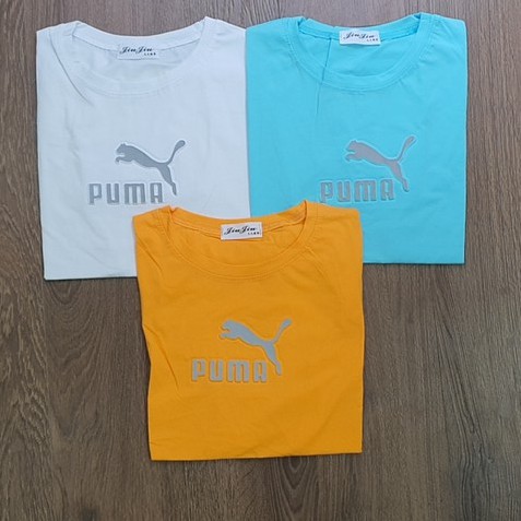 Áo thun tay lỡ / Áo phông unisex form rộng in chữ Puma_G.A.O Fashion