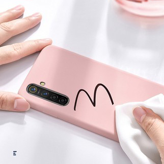 Ốp Lưng Silicone Mềm Màu Trơn Chống Trượt Cho Oppo A8 A91 Reno 3 Pro Find X2 Pro A52 Ace 2 A92S