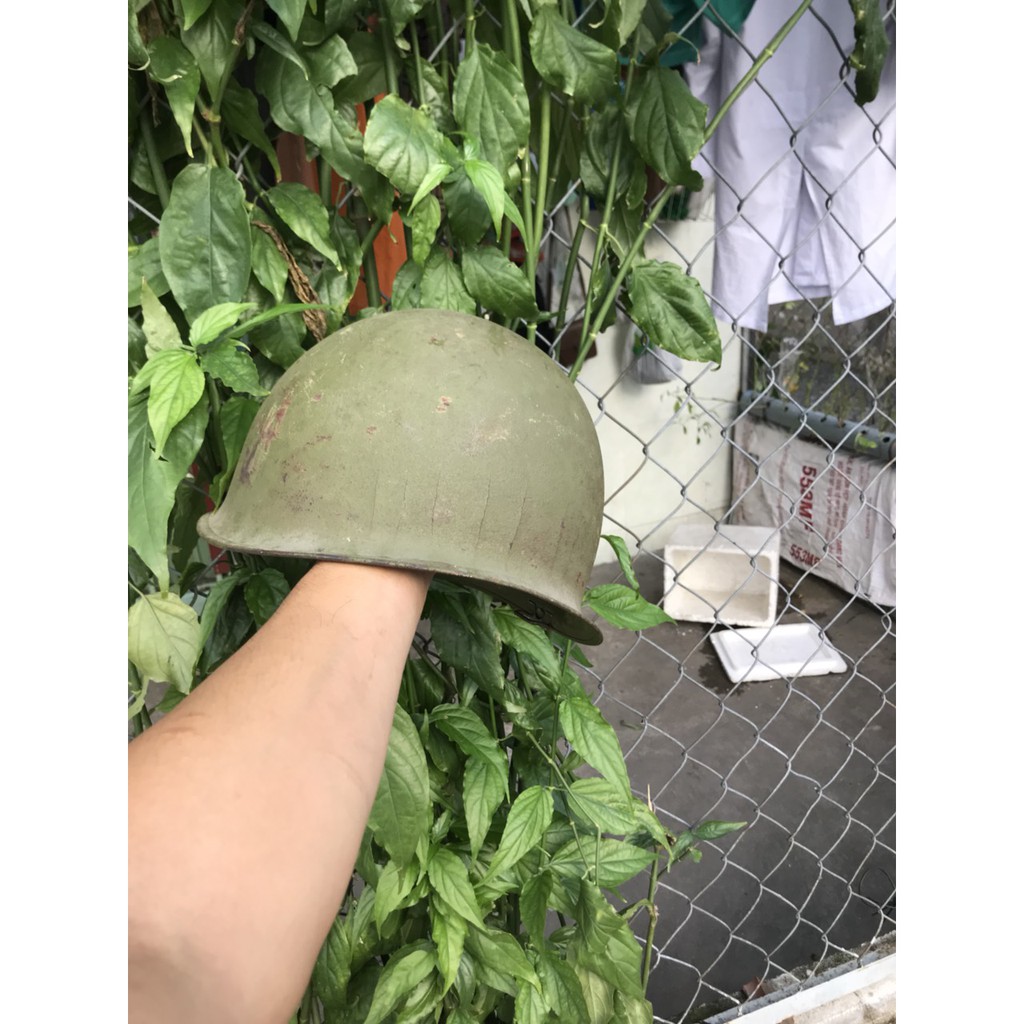 Nón sắt Mỹ xưa