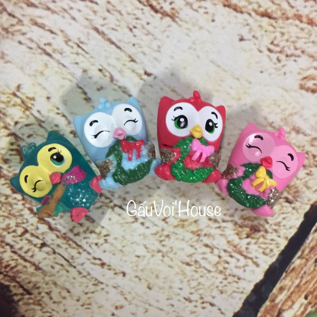 { Thú Hatchimals } Cú mèo Noel