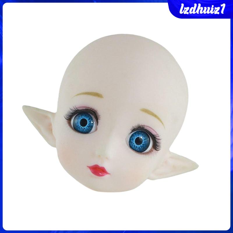 Đầu Búp Bê BJD Khớp Nối Có Thể Di Chuyển DIY 1 / 6