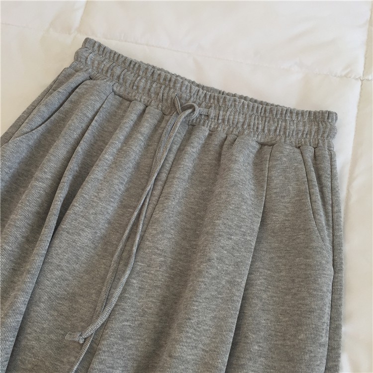 Quần Jogger nữ ống rộng cao cấp, Quần nỉ jogger nữ form rộng ống boom ulzzang Q05 - Maoshop