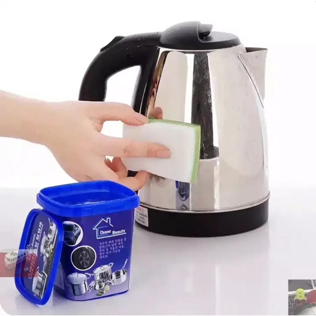 KEM CHÀ RỬA ĐÁNH BÓNG NỒI CHẢO SIÊU SÁNG OVEN HÀN QUỐC CAO CẤP.