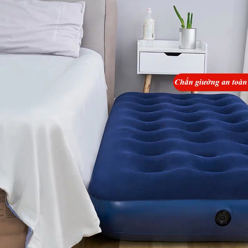 Đệm hơi BestWay cao cấp - Nệm hơi BestWay 67001 Kích Thước 188cm*99cm*22cm BH 12 Tháng