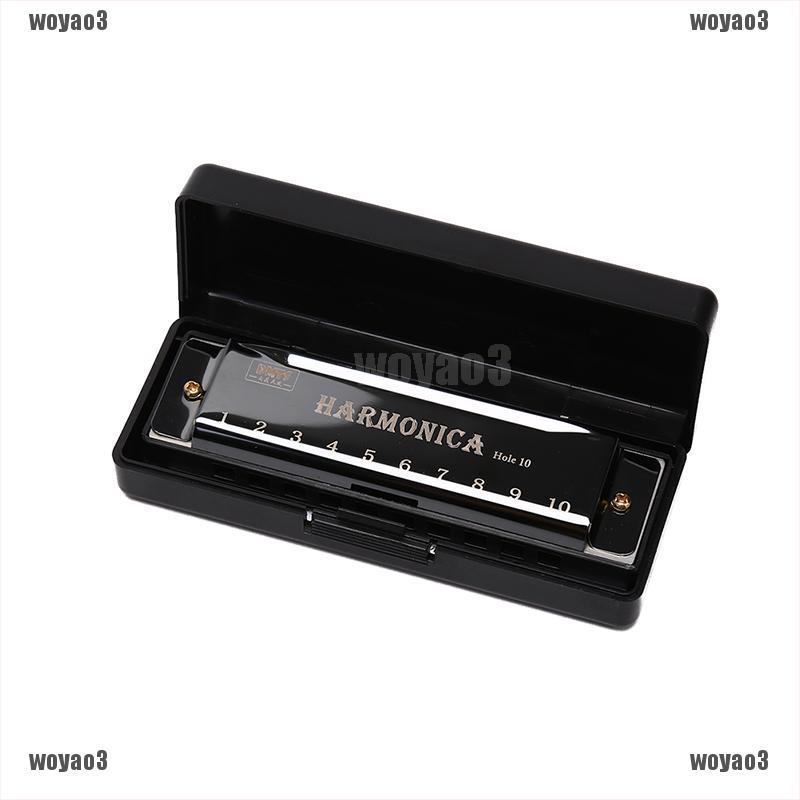 Kèn Harmonica 10 Lỗ Chuyên Dùng Cho Người Mới Bắt Đầu