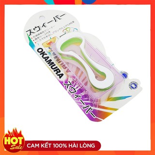 Dụng cụ cạo lưỡi Okamura Nhật Bản - Hộp 5 chiếc