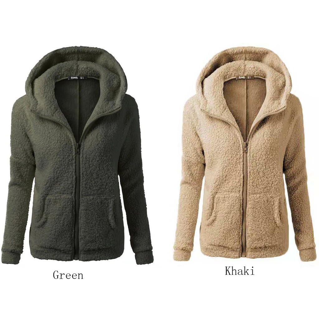 Autumn and winter plus velvet women's jacket (C)