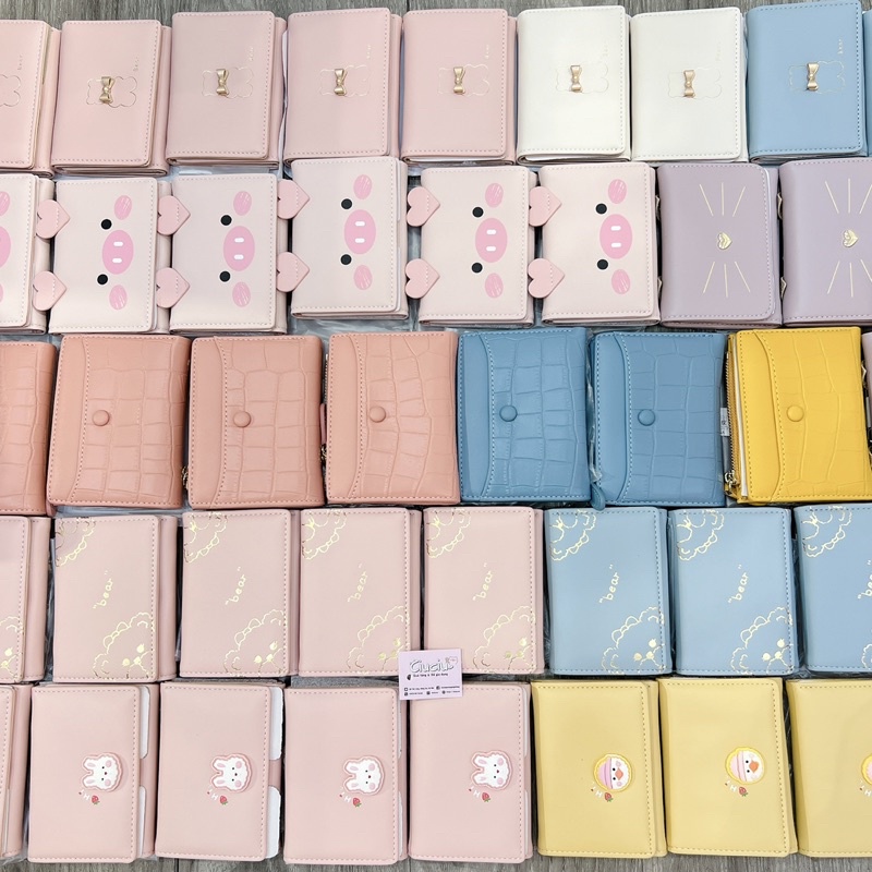Tổng hợp Ví nữ dễ thương nhiều ngăn - Ảnh thật shop chụp
