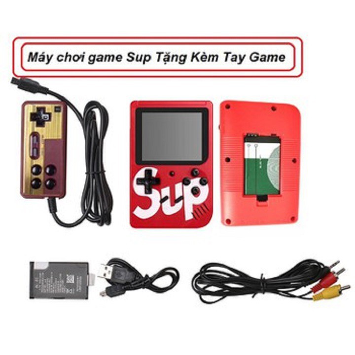 MÁY CHƠI GAME SUP BOX 400 IN 1 PLUS TẶNG 1 TAY CẦM HỖ TRỢ 2 NGƯỜI CHƠI