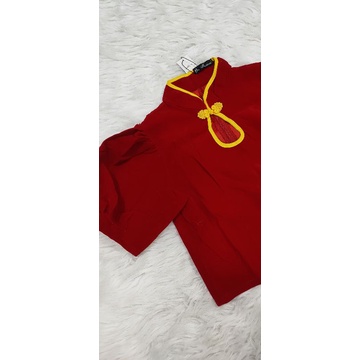 Set tay ngắn chân váy vải nhung sale(có bigsize)