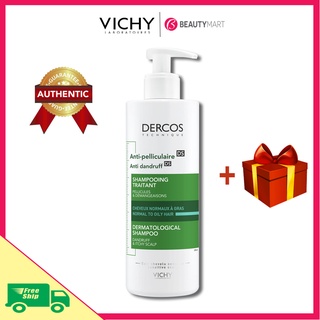 [Freeship+Tặng quà] Dầu gội giảm gàu ngứa Vichy Dercos Anti Dandruff chính hãng Pháp - BeautyMart