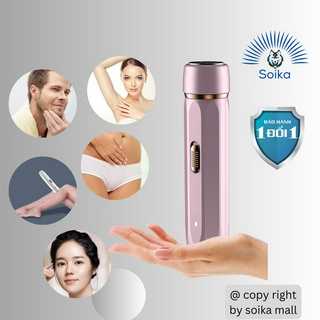 Máy Cạo Lông Vùng Kín Lông Nách Lông Mặt Cạo Râu Không Dây Sử Dụng Liên Tục Trong 1H BUGU CK-003