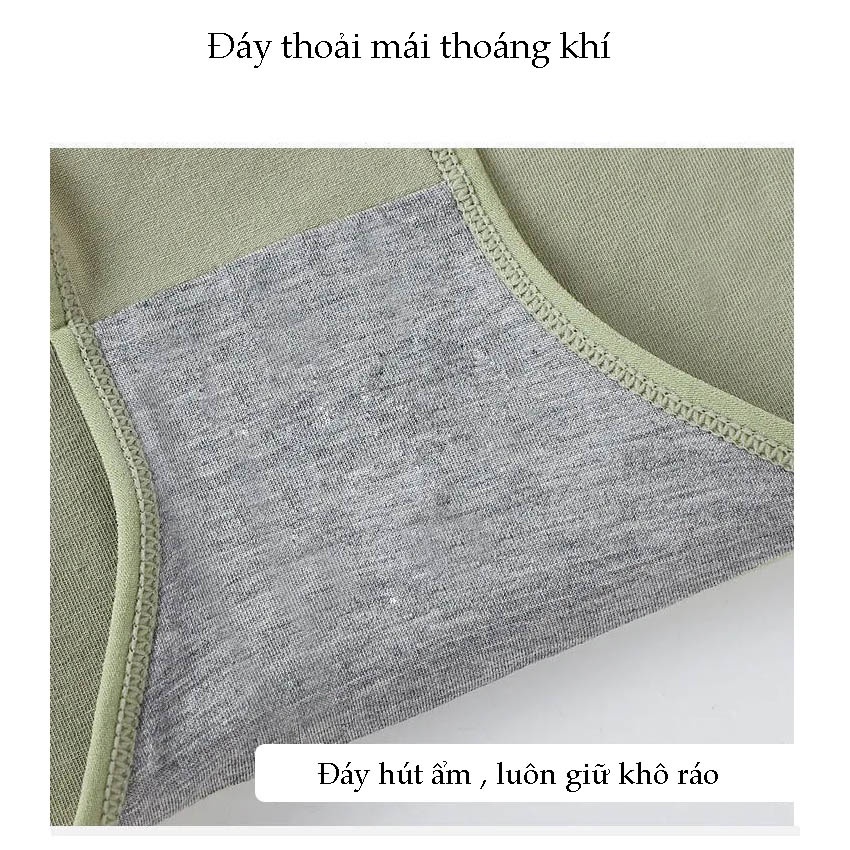 Quần Lót Nữ thun lạnh HUNA quần lót nữ Cotton KHÁNG KHUẨN mềm mại NH04