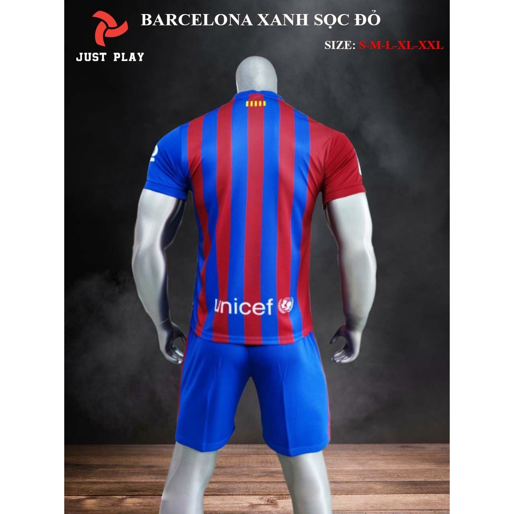 Bộ quần áo đá banh Barca sân nhà 2022 mới nhất- Đồ bóng đá đẹp