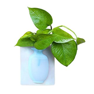 Bình hoa silicon dán tường tiện dụng [Sẵn Hàng]