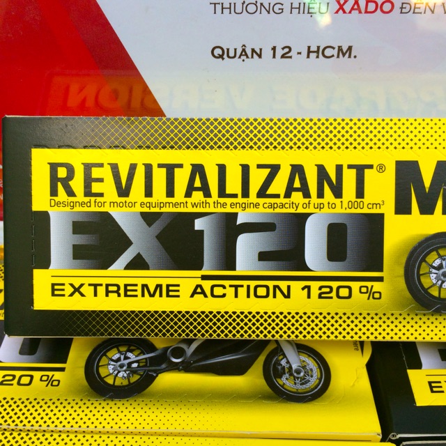 XADO EX120 REVITALIZANT MOTO - Made in Ukraina Hoạt Chất Phục Hồi Động Cơ Xe Máy Công Nghệ Nano