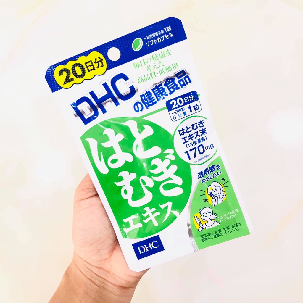 Viên uống trắng da DHC Coix Adlay Extract Nhật Bản