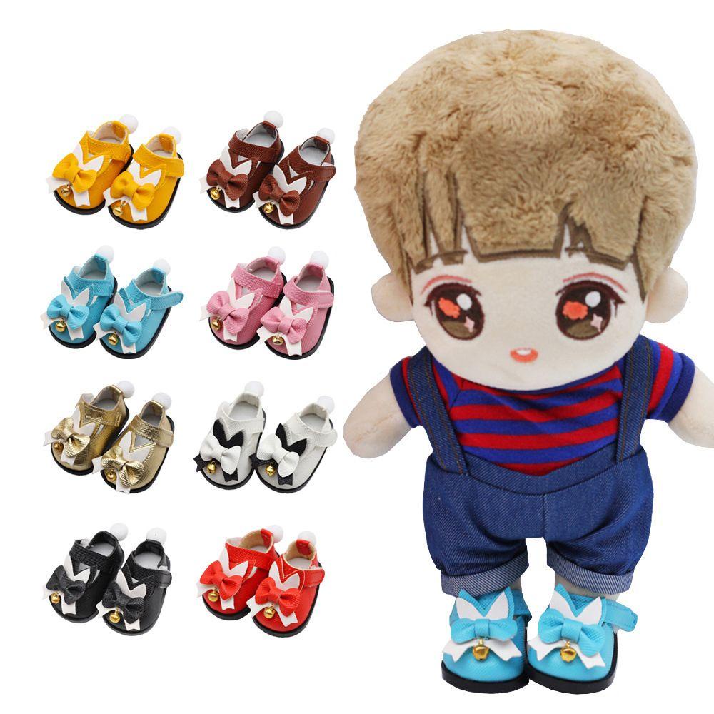 Đồ Chơi Búp Bê Thần Tượng Nhồi Bông Tai Thỏ Bằng Da 5cm Có Chuông Thay Đổi Màu Sắc 14 Inch