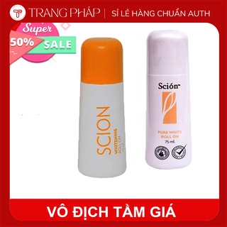 Chai lăn nách khử mùi scion chính hãng 75ml, khử mùi hôi nách, ngăn mồ hôi tức thì
