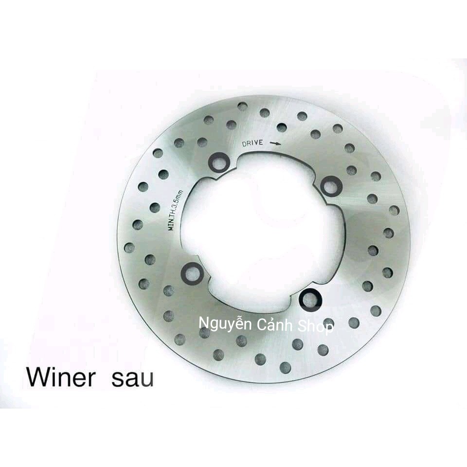 Đĩa thắng sau winner zin