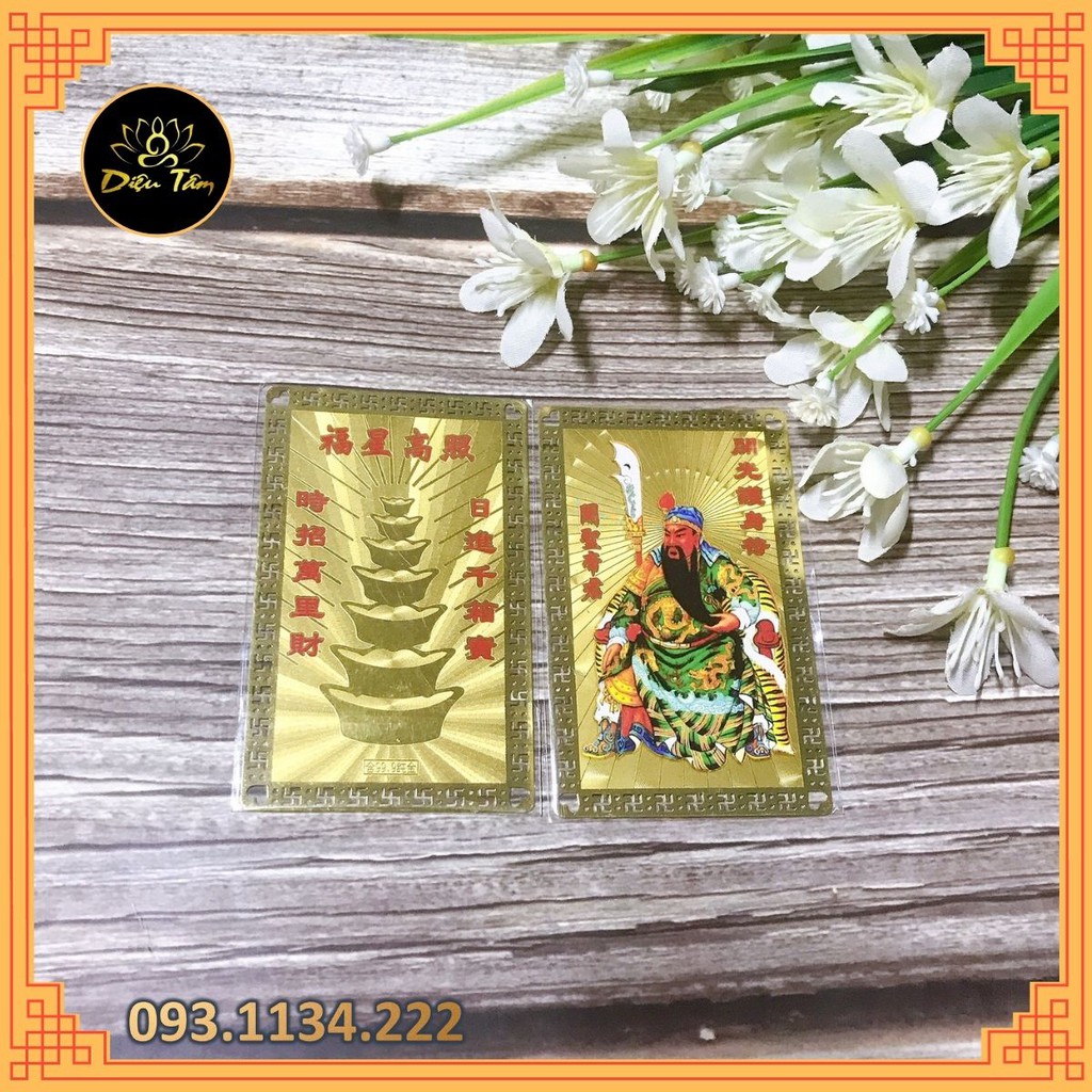 Miếng kinh Quan công bình an may mắn