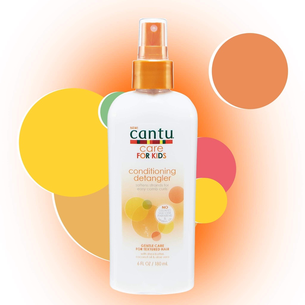 Cantu - Xả khô cho bé Cantu Care For Kids Conditioning Detangler 177ml