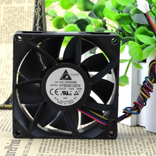 Quạt Gió Ffb0812Eh 4-wire 8cm 12v 0.80a