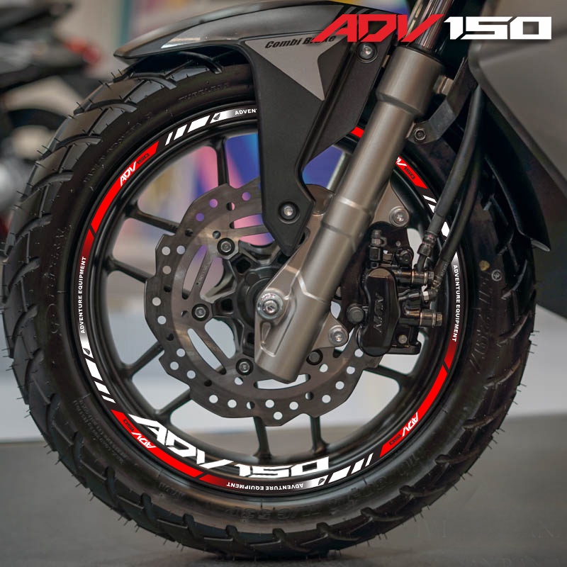 Miếng Dán Trang Trí decal dán vành xe máy cho honda adv 150