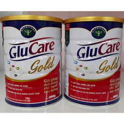 Combo 2 lon Sữa bột Nutricare Glucare Gold dinh dưỡng cho người tiểu đường (400g)